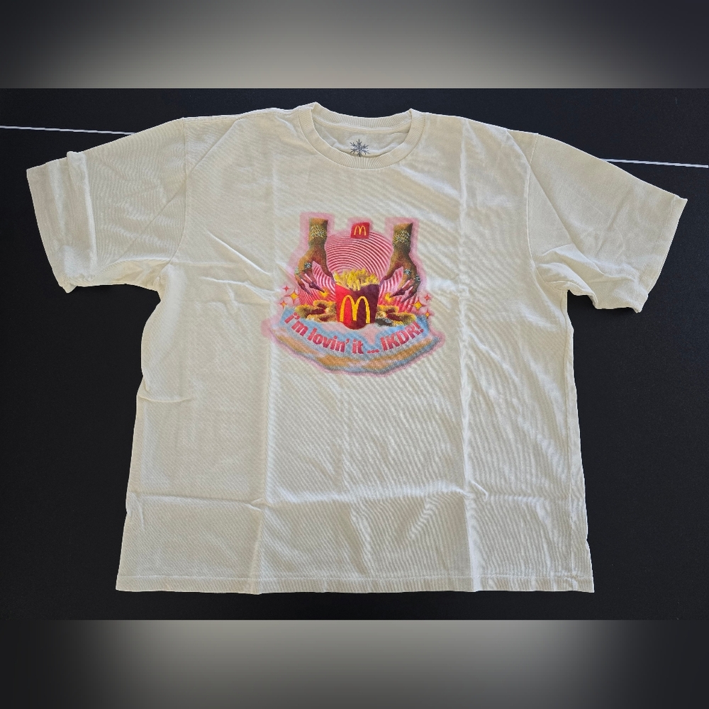 Brand New McDonald's Tshirt Women's Medium Oversized